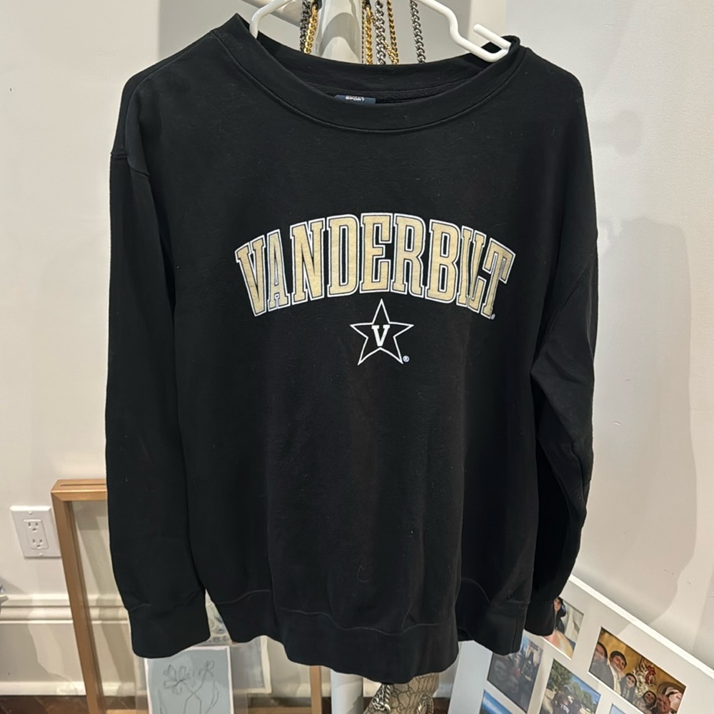 Black Vanderbilt Sweatshirt